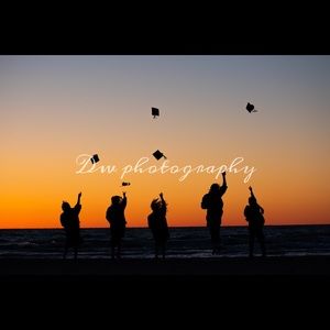 Graduation on the beach photo